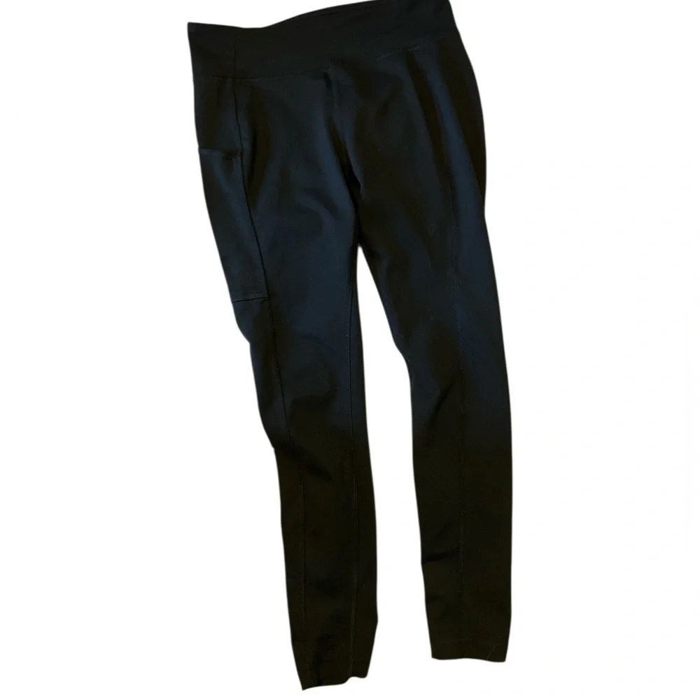 Columbia Women's Boundless Trek Black Pocket Leggings Size S EUC - Picture 2 of 4